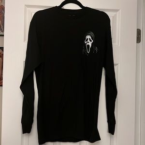 Scream Ghost Face Horror Club Long-Sleeve T-Shirt